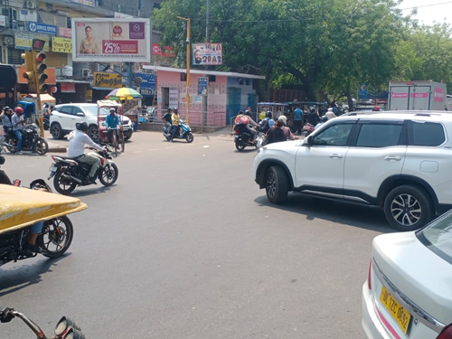 Rajouri Garden Hoarding